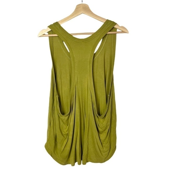 Fabletics Olive Green Scoop Neck Athletic Tank Top 1X - Picture 2 of 3